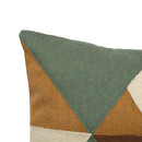 Cuscino "Hary" Verde, 30x50 cm Marrone