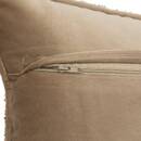 Cuscino bouclé "Soana" Lino beige, 30x50 cm Beige lino