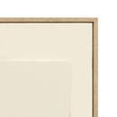 Decorazione da parete 3D "Yelena" Bianco, 116x75 cm Bianco