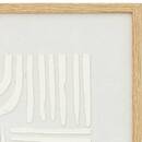 Decorazione murale 3D 'Kaya' Bianco, 60x60 cm Bianco
