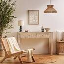 Decorazione da parete 3D "Petra" Tela di lino, Beige, 40x50 cm Beige