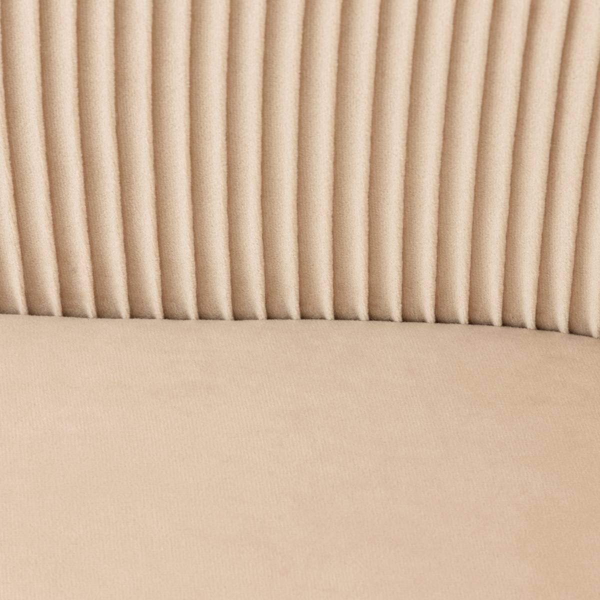 Poltrona "Solaro" Velluto, Beige Beige