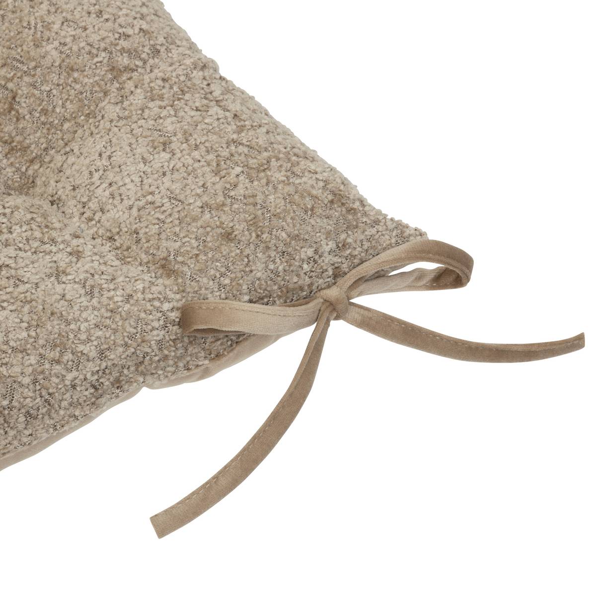 Cuscino per sedia bouclé "Soana"
