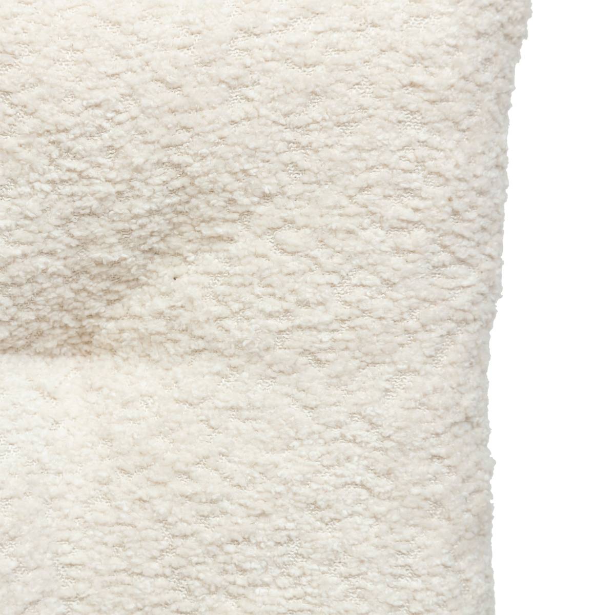 Cuscino per sedia boucl&eacute; "Soana" Boucle, Bianco avorio, 38x38 cm Bianco avorio