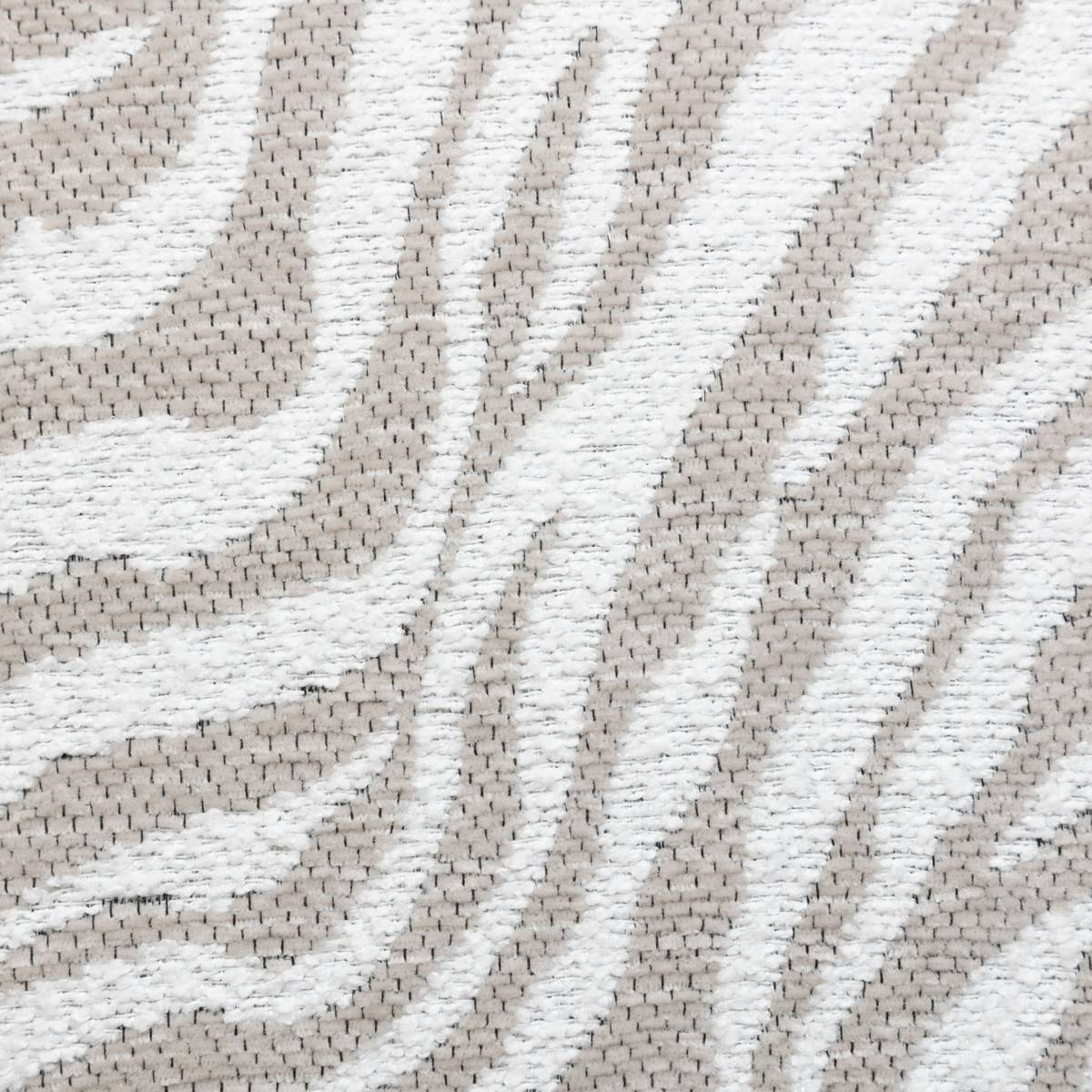 Copricuscino "Jeni", ciniglia Lino Beige, 40x40 cm Beige lino