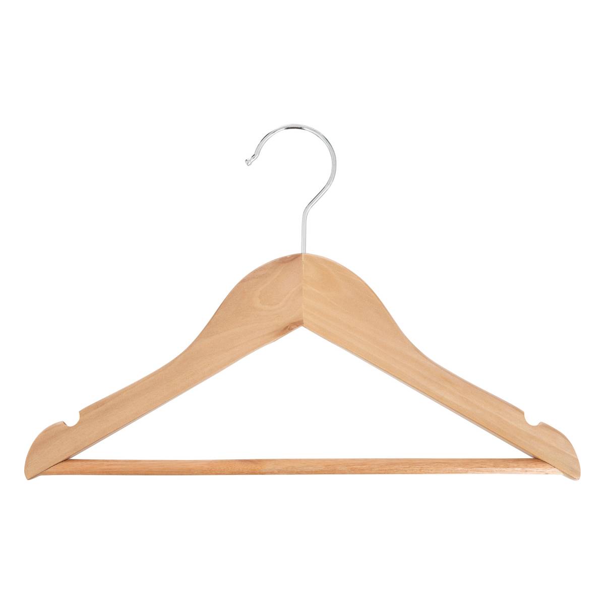 Set di 4 appendiabiti per bambini H.19 cm Legno