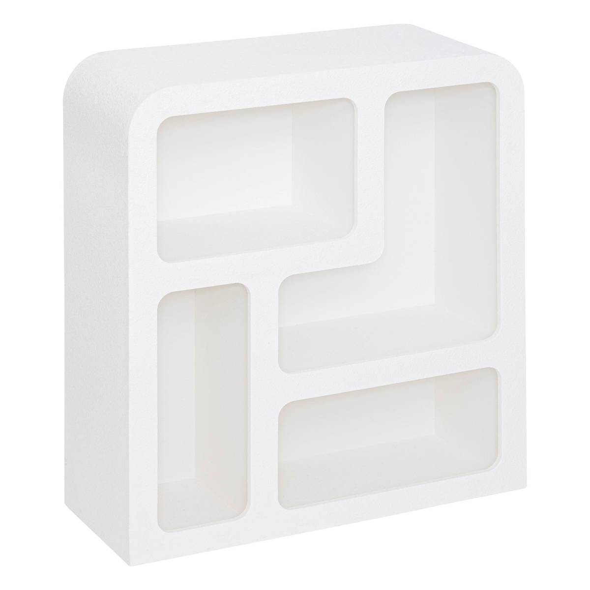 Mobile a 4 vani "Soleya" Bianco, 75x30 cm Bianco