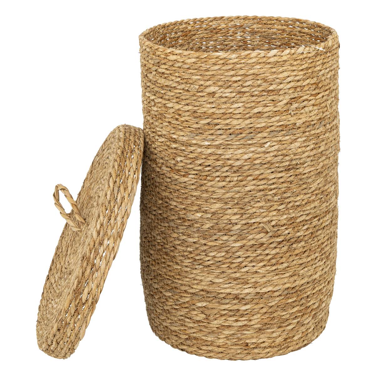 Set di 9 cesti rotondi "Little Cottage" Asta, D.14/19/24/28/35 cm Beige