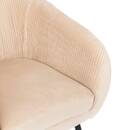 Poltrona "Solaro" Velluto, Beige Beige