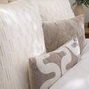 Copricuscino "Jeni", ciniglia Lino beige, 50x30 cm Beige lino