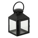 Lanterna "Winy" Metallo nero, H.17 cm Nero