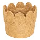Set di 3 cesti rotondi "Sogni Inuit" L.22/26/29 cm Beige