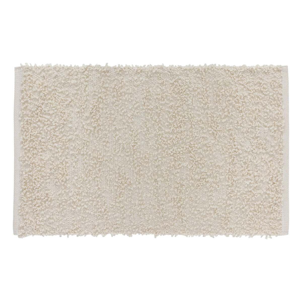 Tappeto rettangolare "Soana" Bouclette, 60x90 cm Bianco
