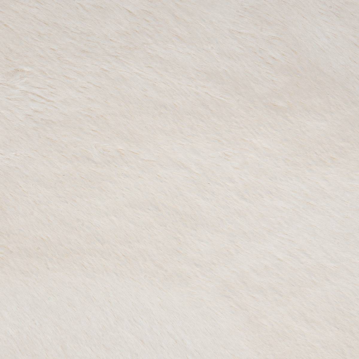 Tappeto in pelliccia "Couka" Bianco, D.118 cm Bianco