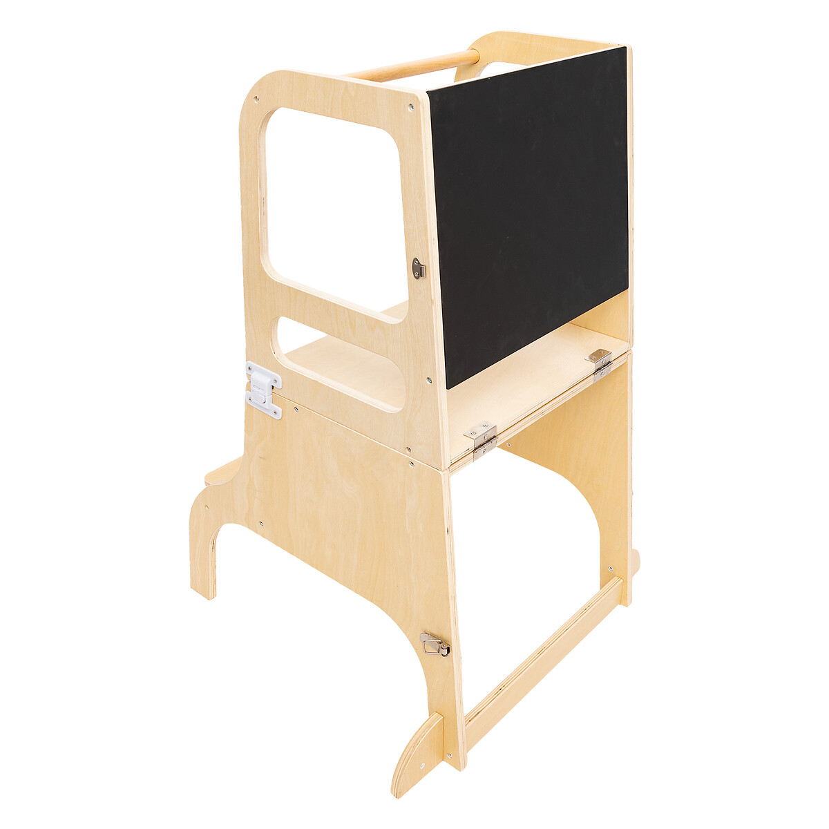 Torre di osservazione per bambini "Alba" 3 in 1, H.91 cm Legno naturale