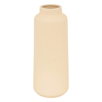 Vaso in ceramica "rily" beige, h.30 cm