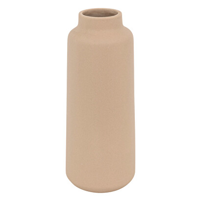 Vaso in ceramica "rily" rosa chiaro, h.30 cm