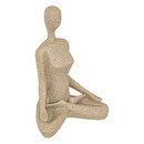 Statua donna "Aby" H.22 cm Beige 1