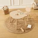 Tavolo per bambini "Dolcezza" Beige, &Oslash; 60 cm Beige