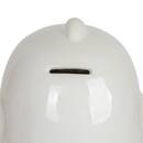 Salvadanaio per bambini pulcino "Grond" Bianco e Giallo, H.14 cm Bianco