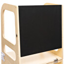Torre di osservazione per bambini "Alba" 3 in 1, H.91 cm Legno naturale