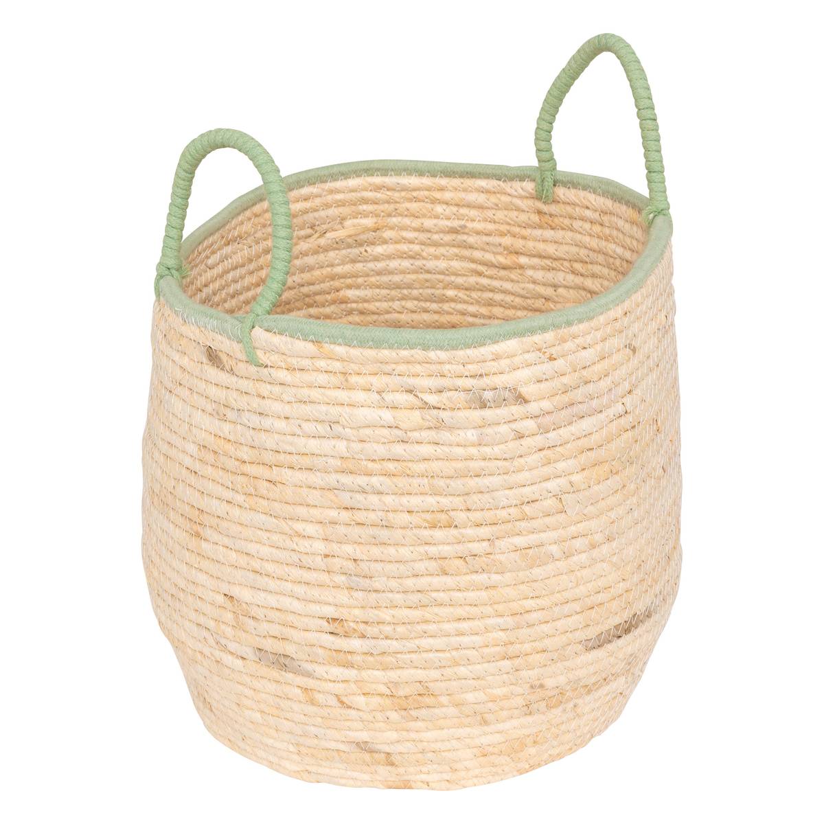 2 cestini "Wild" Beige, H.24/26 cm Beige