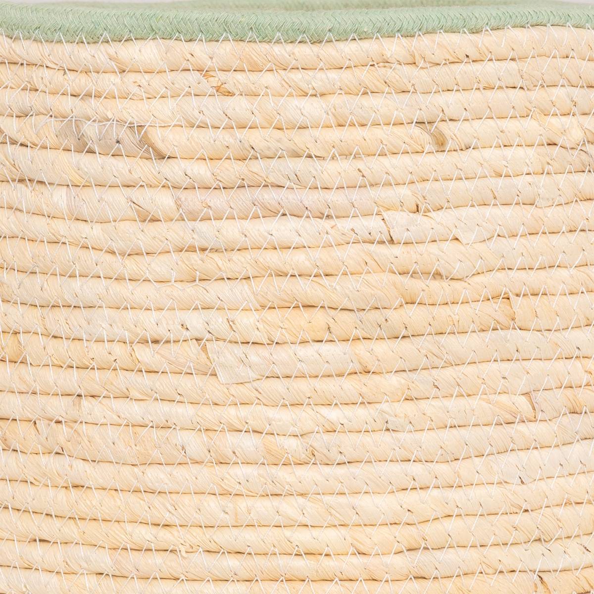 2 cestini "Wild" Beige, H.24/26 cm Beige