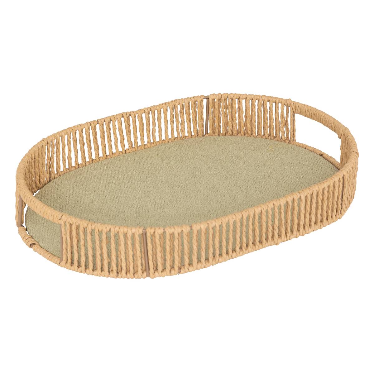 3 vassoi "Ali" Beige, 39x28x5,7 cm Beige
