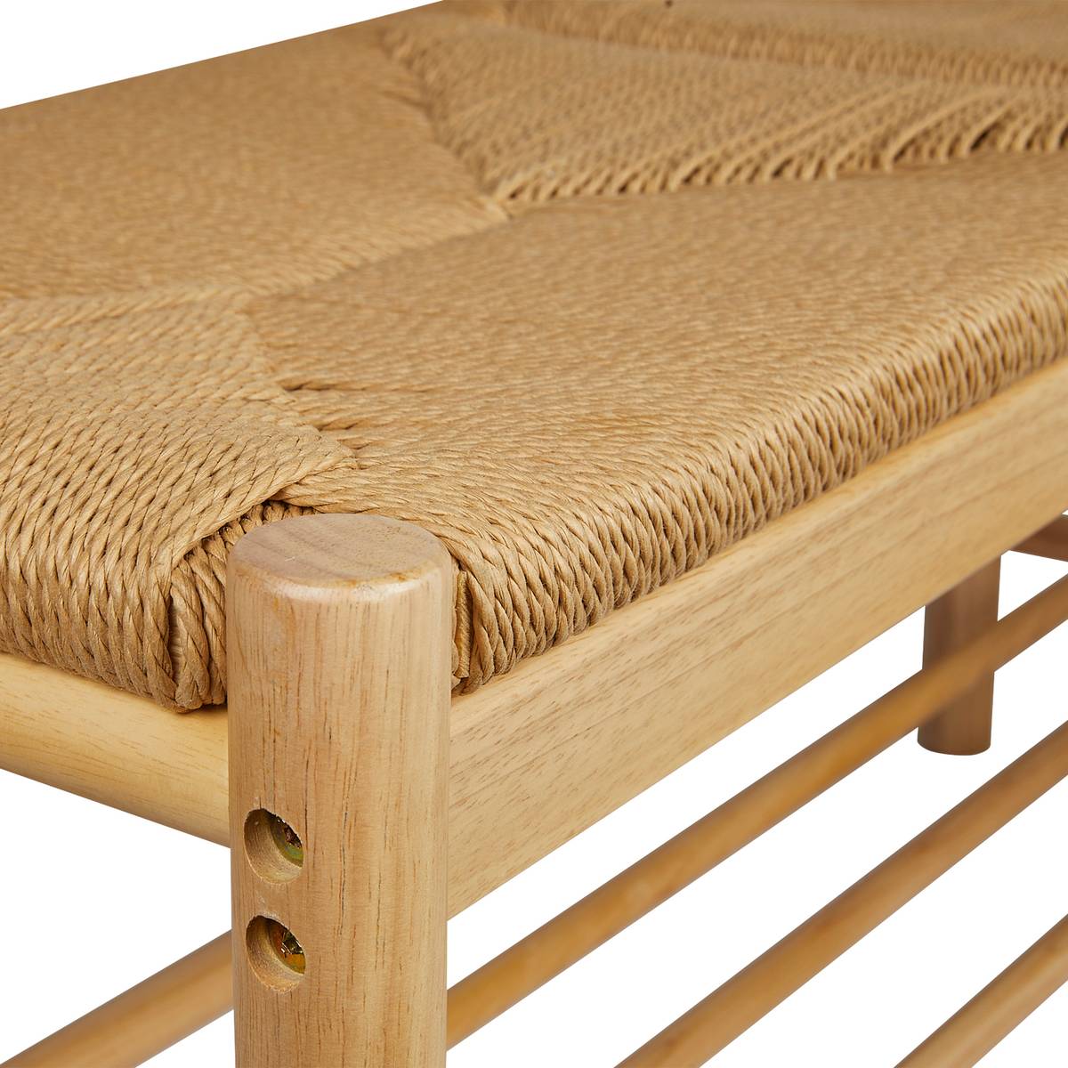 Panca 'Maesi' Hevea, Beige, 95x35 cm Beige
