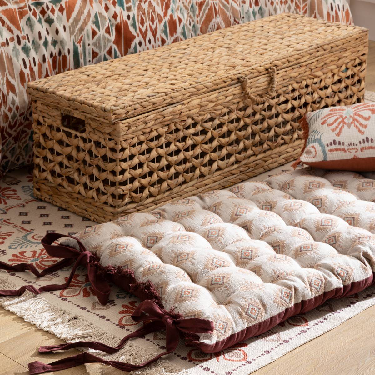 Panca fondoletto «Maura» Giacinto, Beige, L.104 cm Beige