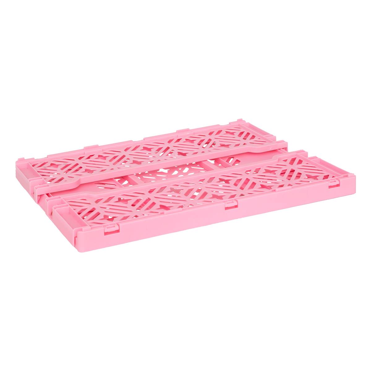 Cassetta pieghevole "Arry" Rosa, 40x30x15 cm Rosa