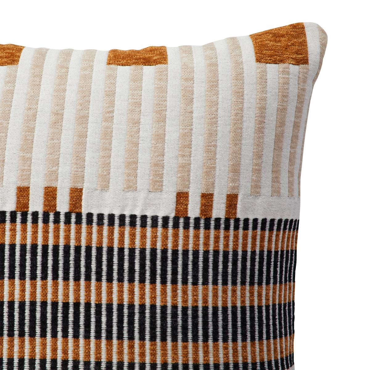 Cuscino "Jangwa" Jacquard, Lino, 40x40 cm Beige lino