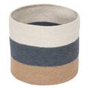 3 ceste "Oceane" Juta, Multicolore, H.18/24,5/27 cm Multicolore