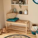 Panca 'Maesi' Hevea, Beige, 95x35 cm Beige