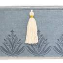 Scatola da cucito "Wild" Azzurro, 30x18,5 cm Azzurro