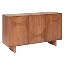 Credenza a 3 ante "Nanda" Acacia, Marrone, 150x90,5 cm Marrone