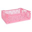 Cassetta pieghevole "Arry" Rosa, 40x30x15 cm Rosa