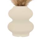 Composizione floreale con vaso "Glen" Vaso in ceramica, Bianco, H.42 cm Bianco