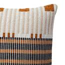 Cuscino "Jangwa" Jacquard, Lino, 40x40 cm Beige lino