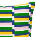 Cuscino ricamato "Disso" Multicolore, 35x75 cm Multicolore