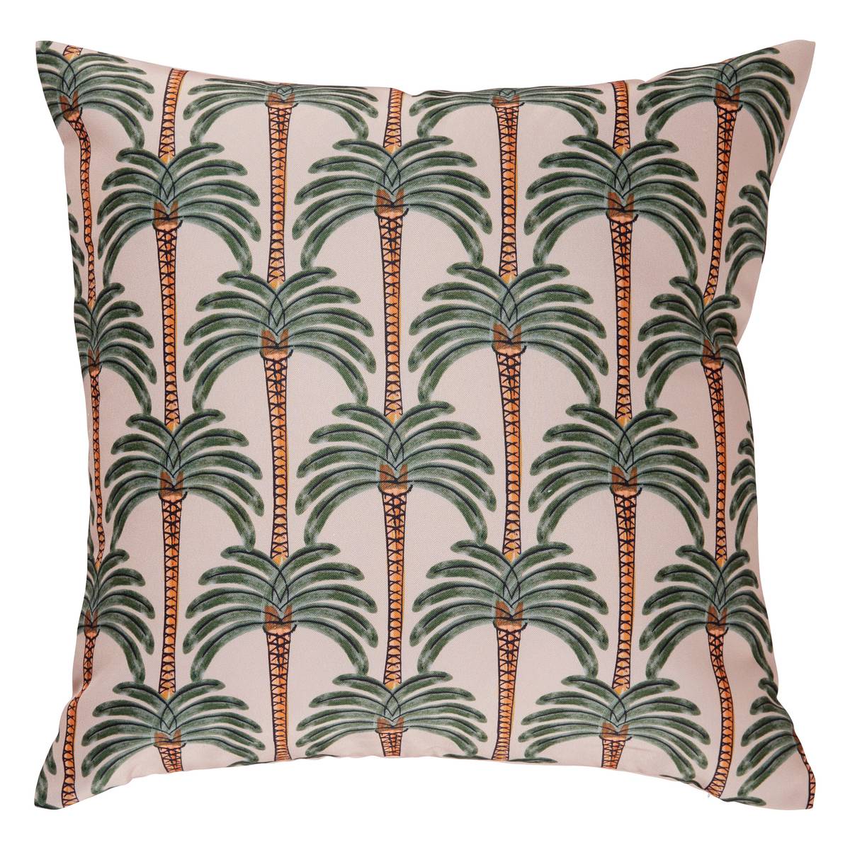 Copricuscino da esterno ALBIN Lino 40 x 40 cm - Poliestere Beige lino