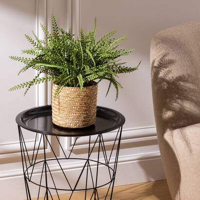 Felce artificiale in vaso "clemy" verde, h. 45 cm
