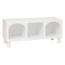 Scaffale a 3 scomparti "Tara" Bianco, 90x40x32 cm Bianco