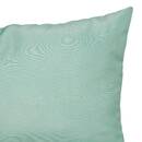 Copricuscino da esterno LILIO Verde Celadon 50 x 30 cm - Poliestere Verde celeste