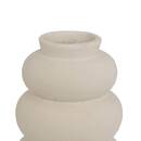 Set di 3 soliflori "Iora" Ceramica, Bianco, H.9 cm Bianco