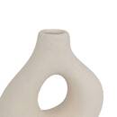 Set di 3 soliflori "Iora" Ceramica, Bianco, H.9 cm Bianco