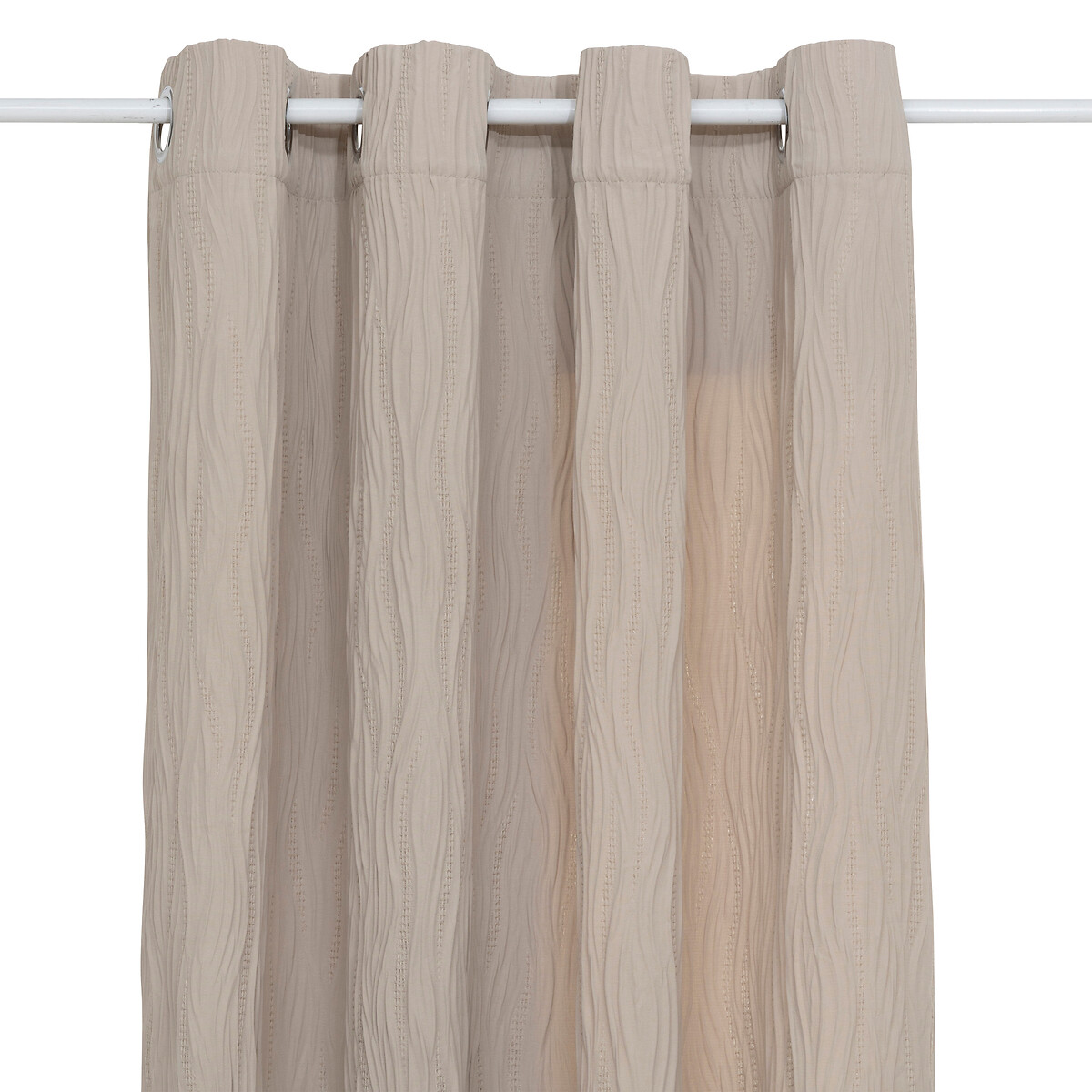 Tenda plissettata "Maely" Lino, 135x260 cm Beige lino