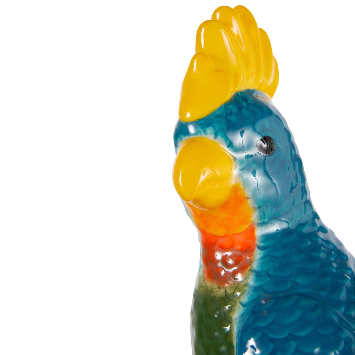 Statuetta Uccello "Yuca" Multicolore, H.25 cm Multicolore
