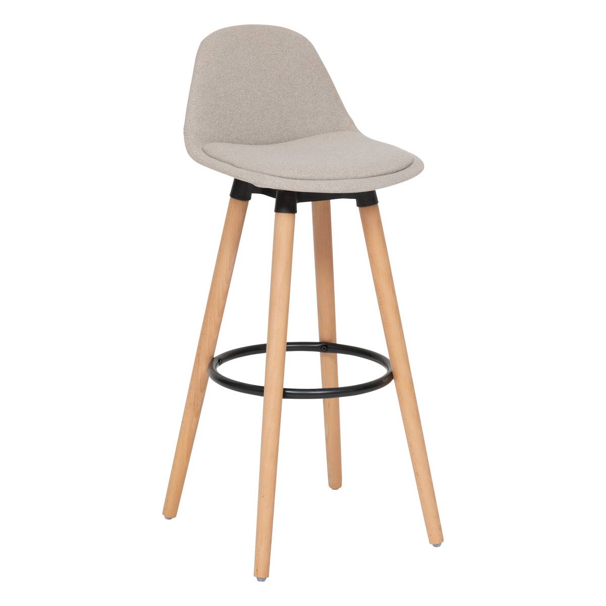 Sgabello da bar "Maxon" Beige, H. 92,5 cm Beige