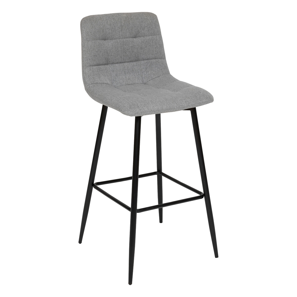 Sgabello da bar "Sirac" Grigio, H. 104 cm Grigio